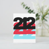 Carte Postale 212 Indicatif régional (Debout devant)