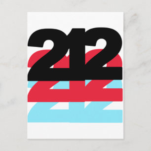 Carte Postale 212 Indicatif régional