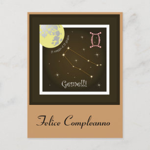 Carte Postale 21 maggio al 21 giugno