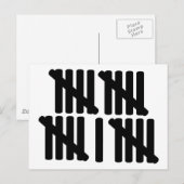 Carte Postale 21e anniversaire (Devant / Derrière)