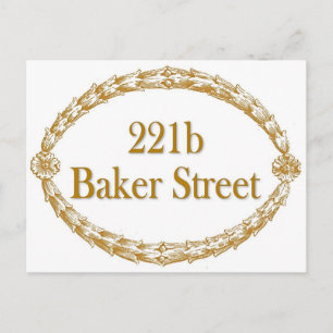 Carte Postale 221b, rue Baker