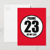 Carte Postale 23 - premier de ma vie (Devant / Derrière)