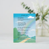 Carte postale 23e Psaume (Debout devant)