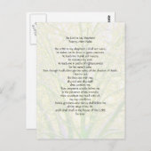 Carte Postale 23e Psaume... (Devant / Derrière)