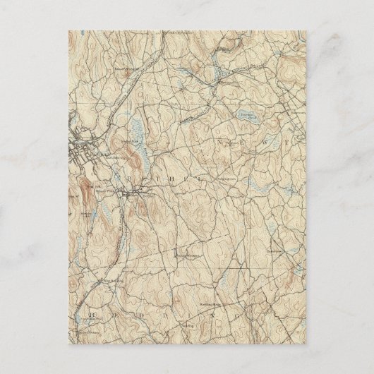 Carte Postale 24 feuille Danbury (Devant)