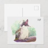 Carte Postale 24 : Kookaburra (Devant / Derrière)