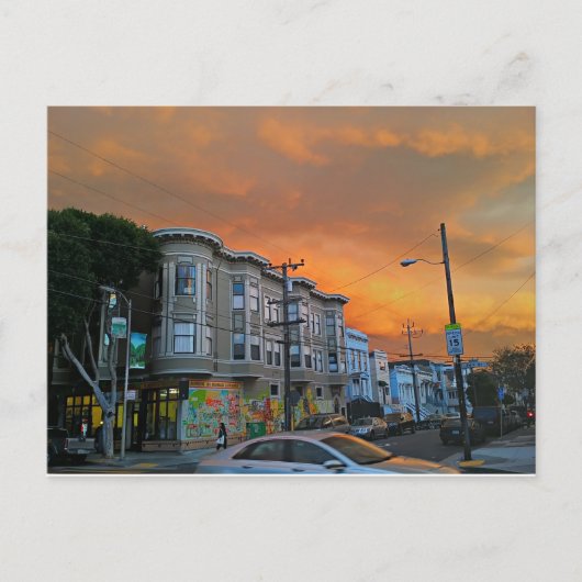 Carte Postale 24th Street @ Dusk - San Francisco, CA (Devant)