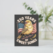 Carte Postale 250 Ans d'Art de Canari de Chansons Douces (Debout devant)