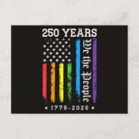 250 Ans de Drapeau de Fierté LGBT Américain 250e A