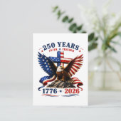 Carte Postale 250 ans de foi et de liberté (Debout devant)