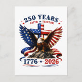 Carte Postale 250 ans de foi et de liberté (Devant)