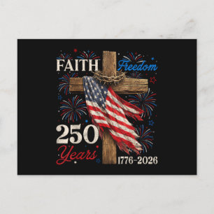 Carte Postale 250 Ans de Foi et de Liberté Chemises du 4 juillet