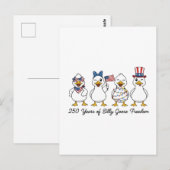Carte Postale 250th Years of Silly Goose Freedom Semiquincentenn (Devant / Derrière)