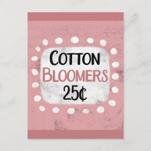 Carte postale 25 Cents Cotton Bloomers