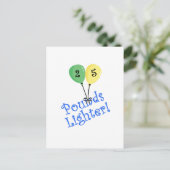 Carte Postale 25 Livres Plus Léger (Debout devant)