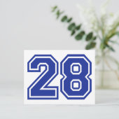 Carte Postale 28 - numéro (Debout devant)