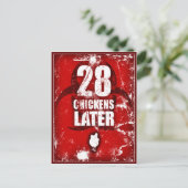 CARTE POSTALE 28 POULET PLUS TARD (Debout devant)