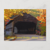 Carte Postale 2932315197_6e921d2a30_o, Albany Covered Bridge,... (Devant)
