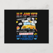 Carte Postale 29.It June Yet School Funny Bus Driver (Devant)