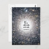 Carte Postale 2 5:7 de Corinthiens (Devant / Derrière)