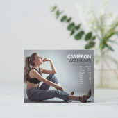 Carte Postale 2 Acteur de modèle recto verso (Debout devant)