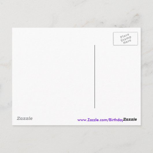 Carte Postale 2 ans de roche ! (Dos)