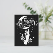 Carte Postale 2- Chemise d'enseignant inspirant, Enseignant mini (Debout devant)