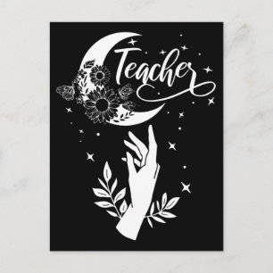 Carte Postale 2- Chemise d'enseignant inspirante, Enseignant min