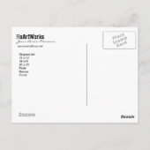 Carte Postale 2 Coeurs" (Dos)