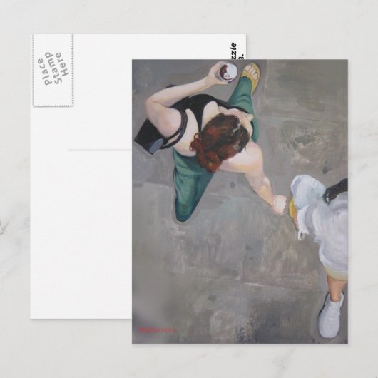 CARTE POSTALE 2 DIRECTIVES (Devant / Derrière)