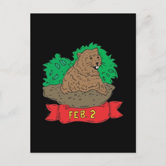 Carte Postale 2 février (Devant)