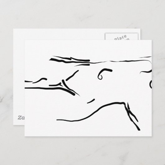 Carte Postale 2 Lovely (Devant / Derrière)