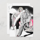 Carte Postale 2 Pour la route (Devant / Derrière)