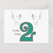 Carte Postale 2 tourterelles (Devant)