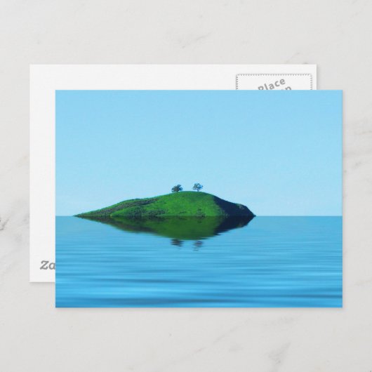 Carte Postale 2 Tree Island (Devant / Derrière)