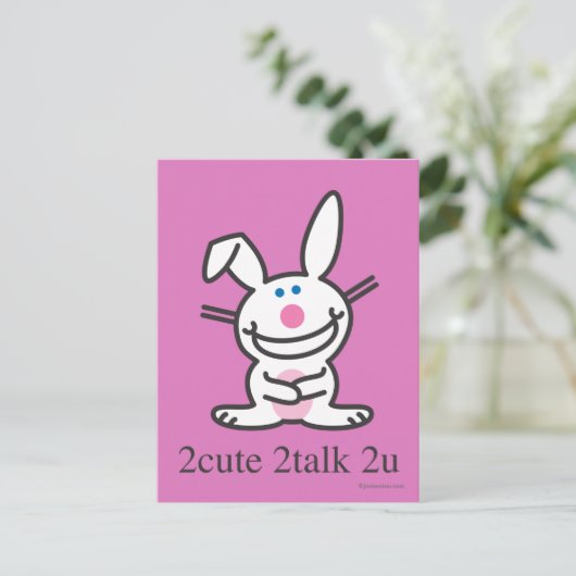 Carte Postale 2cute 2talk 2u (Debout devant)