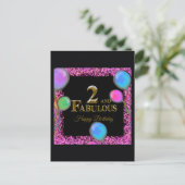 Carte Postale 2e anniversaire (Debout devant)