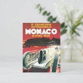 Carte Postale 2e Grand Prix de Monaco (Debout devant)