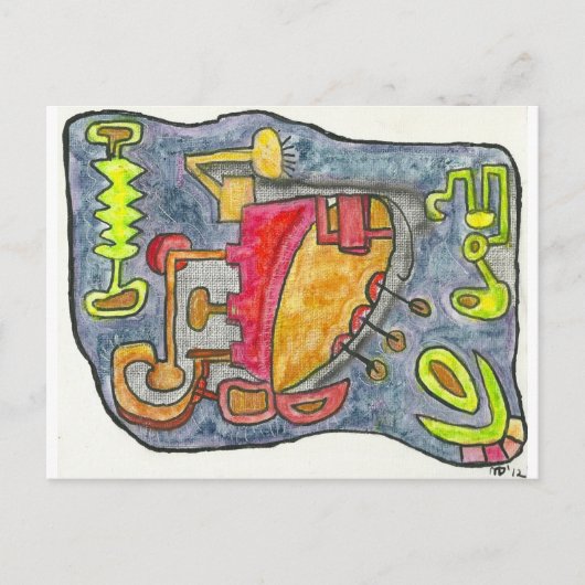 Carte Postale 2e paradis sub-quantique (Devant)