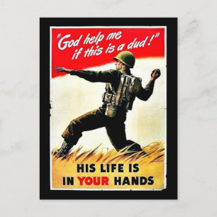 Carte Postale 2ème guerre mondiale entre vos mains