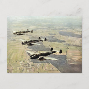 Carte Postale 2ÈME GUERRE MONDIALE Trois Messerschmitt ME-110