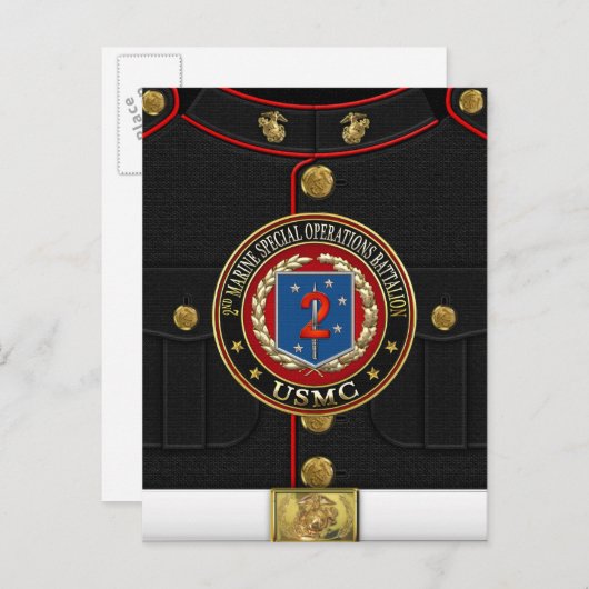 Carte Postale 2nd MSOB [3D] (Devant / Derrière)