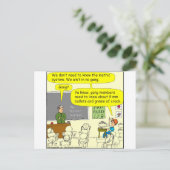 Carte Postale 303 système métrique dessin mathématique (Debout devant)