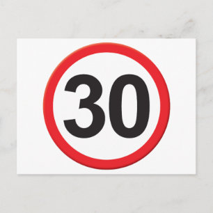 Carte Postale 30 ans