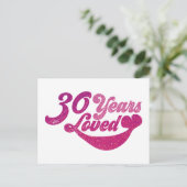 Carte Postale 30 ans - 30 Ans Aimés  (Debout devant)