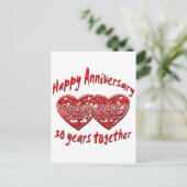 Carte Postale 30 ans ensemble (Debout devant)