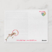 Carte postale 30 Coeurs Saint-Valentin Merci (Dos)