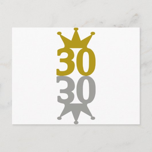 Carte Postale 30-Couronne-Réflexion (Devant)