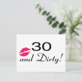 Carte Postale 30 Et Lèvres Sale (Debout devant)