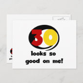 Carte Postale 30 Semblables T-shirts et cadeaux sur moi (Devant / Derrière)